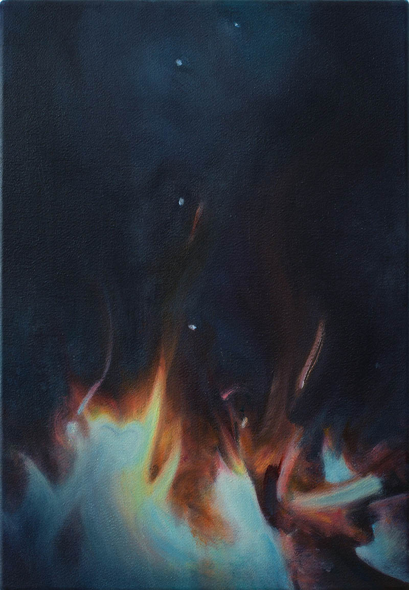 Malerei / Serie »fire!«